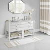 SEVOBAL Bathroom Rugs Bath Mat Rug Home Decor Carpet Shower Mat Home Decor for Bathtub Side Floor Shower Room Bathroom, Beige, 72"*24"*0.5" - 2 of 4