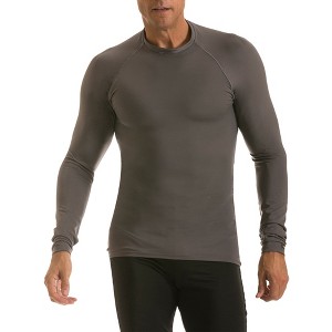Insta Slim Activewear Compression Raglan Long Sleeve MA2010 - 1 of 4