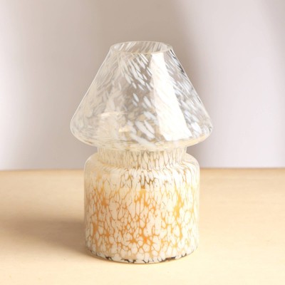 FONTOI Scented Wax Candle, Elegant & Aromatic Candle for Relaxation, White, 4.72"*7.28"*4.72"