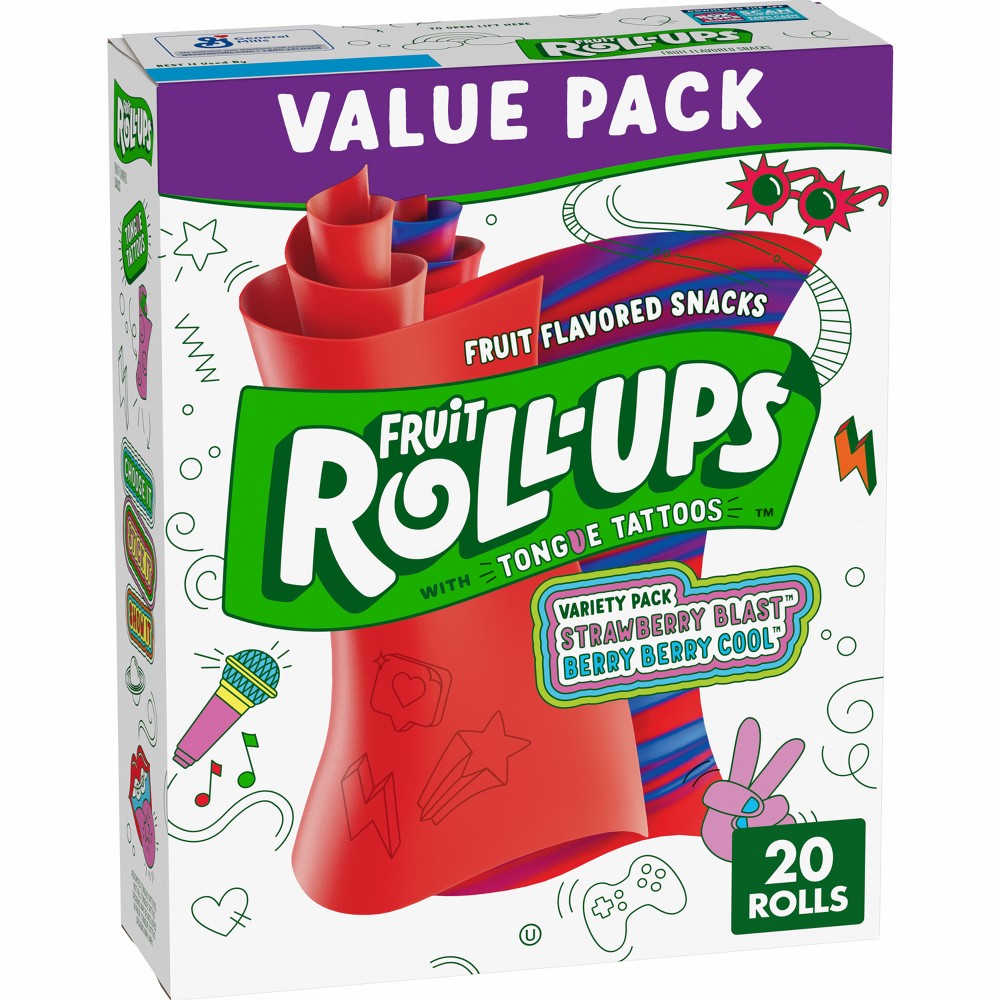 UPC 016000127098 product image for Fruit Roll-Ups Variety Pack - 10oz/20ct | upcitemdb.com