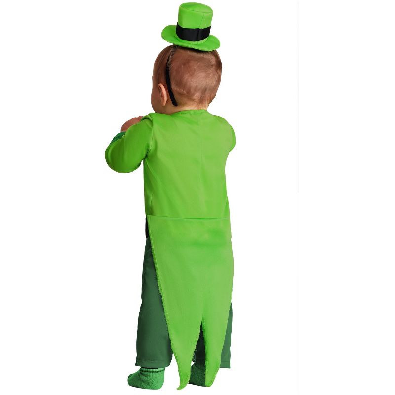 HalloweenCostumes.com Boys Leprechaun Infant Costume, 2 of 4