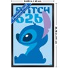 Trends International Disney Lilo & Stitch (2002) - Stitch Minimalist Profile Framed Wall Poster Prints - 3 of 4