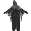 Fun World Kids' Smoldering Reaper Costume - Size 12-14 - Gray : Target