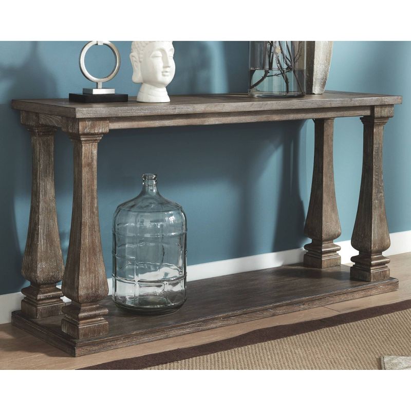 Johnelle Sofa Table Gray - Signature Design by Ashley, 2 of 7