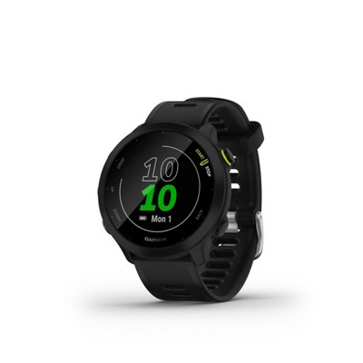 Garmin Forerunner® 55 GPS Running Smartwatch, White/Black - Worldshop