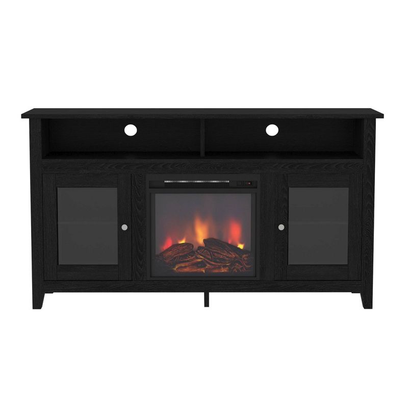 Ackerman Modern Transitional Tall with Electric Fireplace TV Stand for TVs up to 65" - Saracina Home, 5 of 12