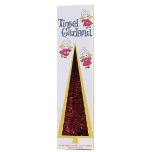 Christmas 216.0 Inch Wired Tinsel Garland Garland , Decorate Vintage Retro (3PC) - 1 of 3