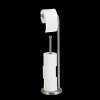 Home Mart Goods 27.5" Tall - Satin Nickle Stainless Steel Toilet Paper Holder and Reserve - 3 of 4