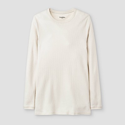 Cream Thermal Long Sleeve Top - Matalan