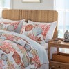 Greenland Home Fashions Beach Days 2104BS Standard Pillow Shams, 20X26 - 2 of 3