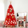 Hyleory Unlit 6ft or 7.5ft Artificial Christmas Tree - 2 of 4