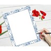 Great Papers Blue Toile Floral Everyday Letterhead Multicolored 50 Sheets/Pack (2025010) - 2 of 4