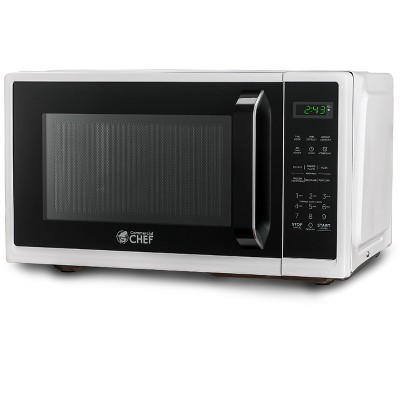 Black+decker 0.9-Cu. ft. Pull Handle Microwave, White