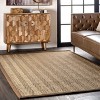 Nuloom Larnaca Seagrass Herringbone Indoor Area Rug - 2 of 4