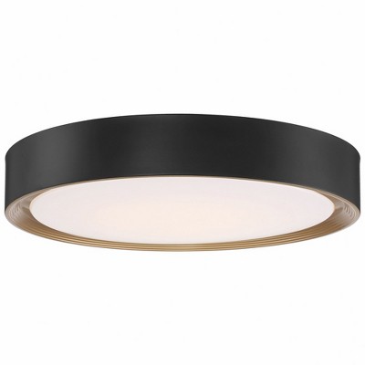 Access Lighting Malaga 1 - Light Flush Mount in  Matte Black