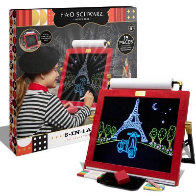 FAO Schwarz 3-in-1 Tabletop Art Easel