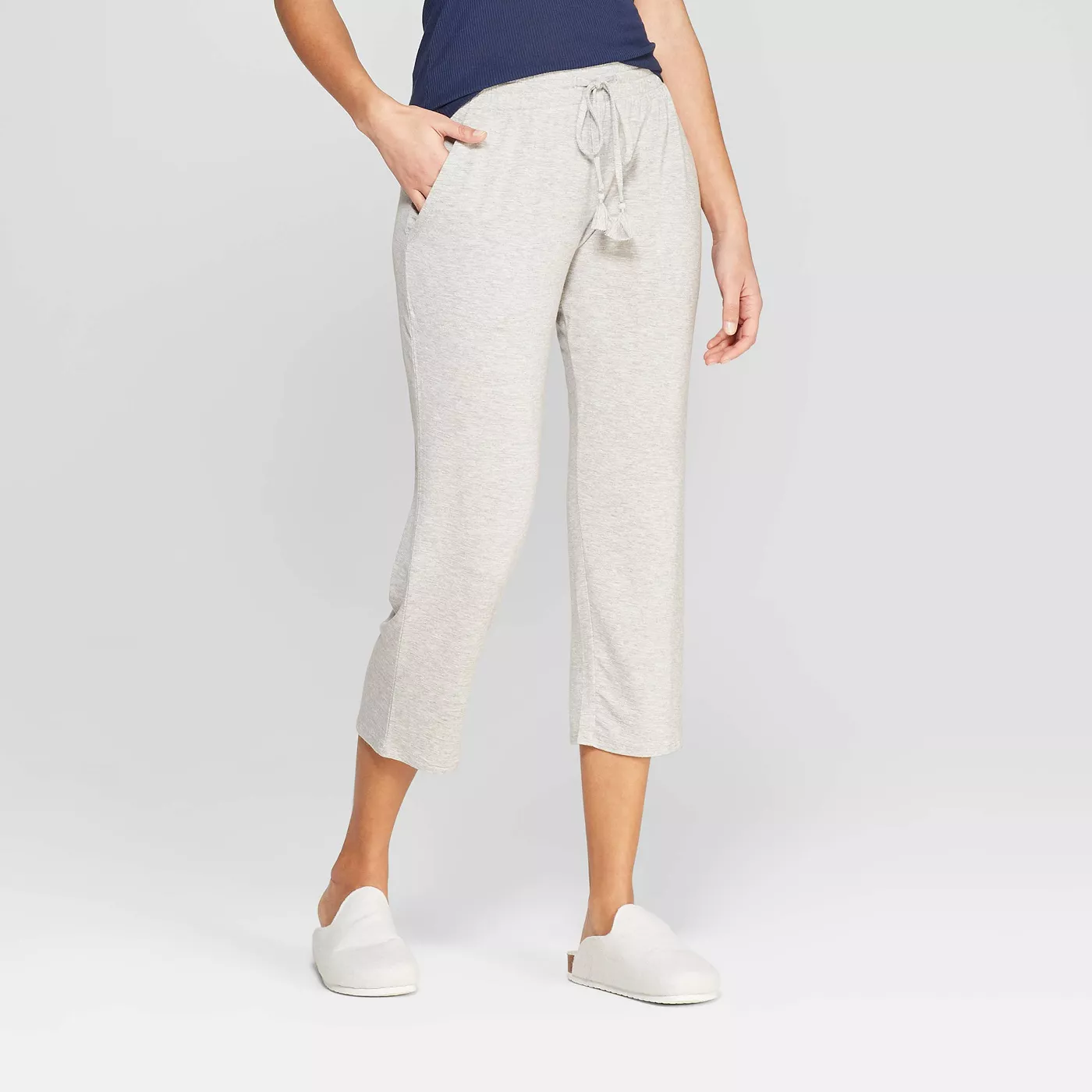 Women's Beautifully Soft Crop Pajama Pants - Stars Above™ - image 1 of 2