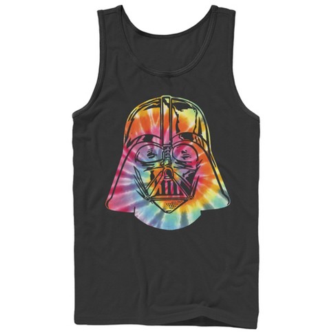 Men's Star Wars Tie-dye Darth Vader Tank Top : Target