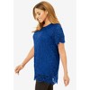 Jessica London Women's Plus Size Stretch Lace Tunic - 4 of 4