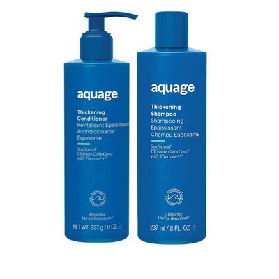 Aquage SeaExtend Thickening Shampoo, 8 oz & Aquage SeaExtend Thickening Conditioner, 8 oz DUO