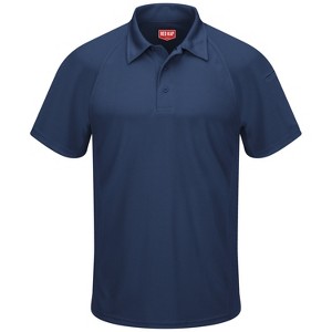 Red Kap Men's Short Sleeve Performance Knit Flex Series Men's Active Polo - 1 of 3