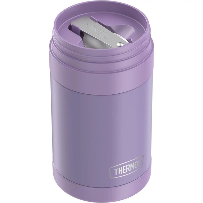 Thermos 16 oz. Vacuum Insulated Stainless Steel Food Jar with Spoon - Lavender, 2 of 3