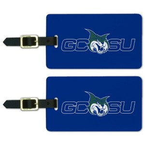 Georgia College Secondary Logo Luggage ID Tags Suitcase CarryOn Cards  Set of 2 - 1 of 4