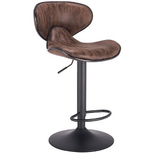 Modern Home Kappa Vintage Contemporary Adjustable Height Barstool - 1 of 4