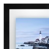 Americanflat 5x7 Floating Picture Frame in Black with Polished Glass and Hanging Hardware Included - 4 of 4