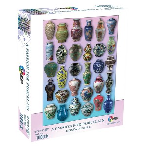 Mchezo 1,000-Piece Jigsaw Puzzle, A Passion for Porcelain, Oodles Puzzles Series, Museum Antiques - 1 of 4