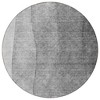 Gray Silver And Charcoal Ombre Washable Indoor Outdoor Area Rug - 4 of 4