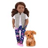 Our Generation Malia & Passenger Pets Bundle 18" Fashion Doll & Pet Travel Set - image 4 of 4