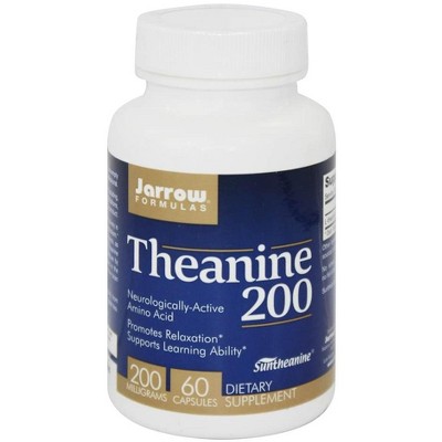 Jarrow Formulas Theanine 200 mg.  -  60 Count