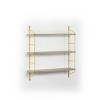 NicBex Rustic Metal Triangle/Geometric Floating Shelf Wall Mounted Corner Bracket Shelf for Books & Home Decor - 3 of 4