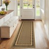 Washable Rugs for Living Room, Non Slip Modern Border Area Rug - 3 of 4