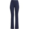 Lands' End Women's High Rise Serious Sweats Fleece Lined Pocket Bootcut Pants - 3 of 4