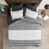 PAGED 3 Piece Comforter Set Cotton Bedding Set with Chenille Tufting, Bedding Comforter Sets with Shams - 2 of 4