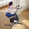 NAYSAYE Adjustable Professional Exercise Bike, Stationary Bikes for Home Cardio Gym Workouts, Black, 42"*41.6"*21.6" - 4 of 4