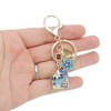 Unique Bargains Mushroom House Handbag Charms Keychains 1 Pc - 4 of 4