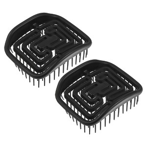 Unique Bargains 2 Pcs Tangle Shower Hair Detangler - 1 of 4