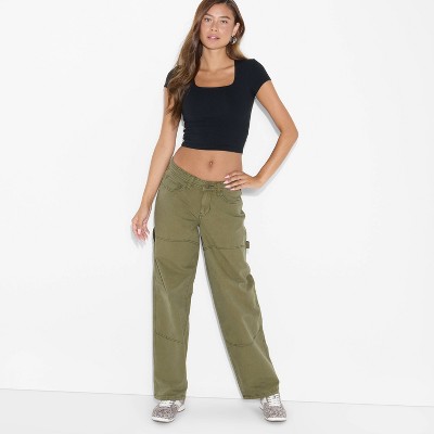 Women's Low-Rise Carpenter Pants - Wild Fable™