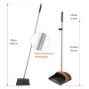 Racxily Efficient Home Cleaning Combo,Broom and Dustpan Set with 52 Inch Long Handle - Sturdy, Easy Assembly - Perfect for Floors, Kitchens - 2 of 4