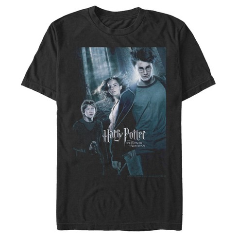 Men's Harry Potter Prisoner of Azkaban Poster T-Shirt - Black - Small