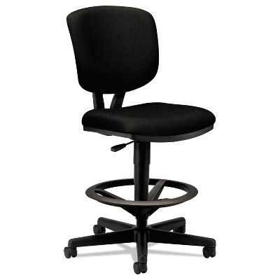 HON Volt Series Adjustable Task Stool Black Fabric 5705GA10T