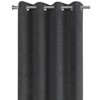 MAYEERTY Curtain Panel Gray Micro Suded Modern for Living Room Bedroom 54"x84" 2pcs - 3 of 4