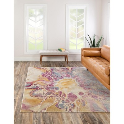 Unique Loom Deepa Imersion Abstract Indoor Woven Area Rug