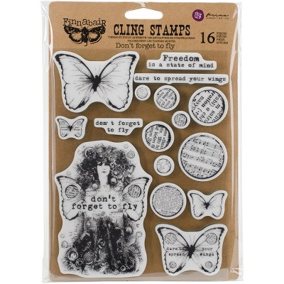 Finnabair Cling Stamps 6"X7.5"-Don't Forget To Fly