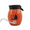 Stony Creek 4.0 Inch Halloween Pre-Lit Small Jar Cat Haunted House Novelty Sculpture Lights - 3 of 4