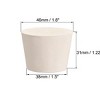 Unique Bargains Tapered Shaped Solid Rubber Stopper for Block Pipe Mouths 10 Pcs - 2 of 3
