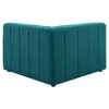 2pc Bartlett Upholstered Fabric Loveseat Teal - Modway - 4 of 4